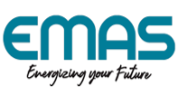 EMAS package substation and E-House supplier logo - Raneen Energy Qatar